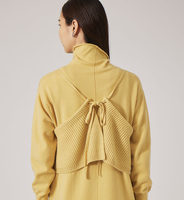 qualite「レイヤードニットワンピース」|ワンピース|