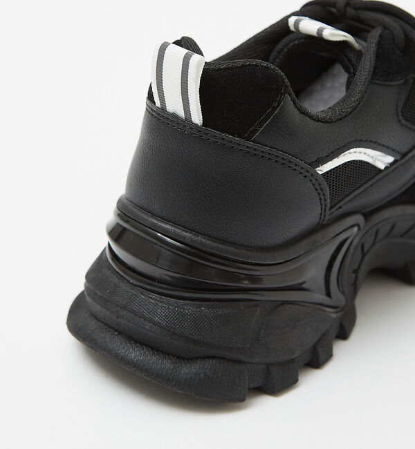 AU BANNISTER「【販売店舗限定】厚底/軽量 メタリックポイント スニーカー」|スニーカー|