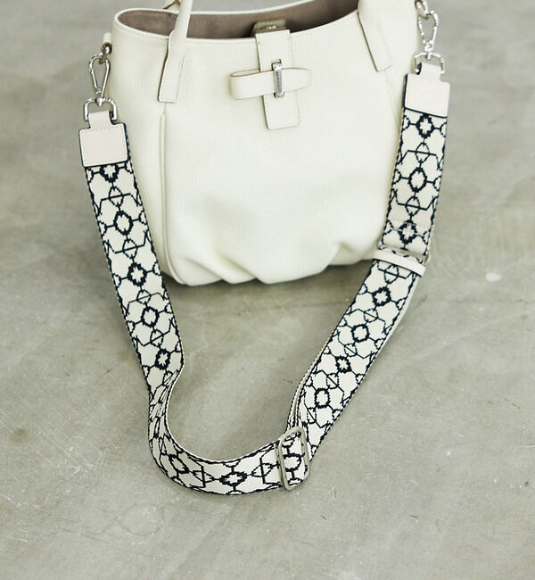 LOWELL things「【単品】テープショルダー/オリジナル柄（シルバー金具）」|その他|