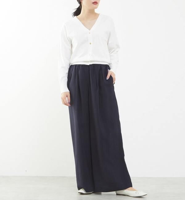 TIARA「ゴールドボタンカーディガン」|カーディガン|