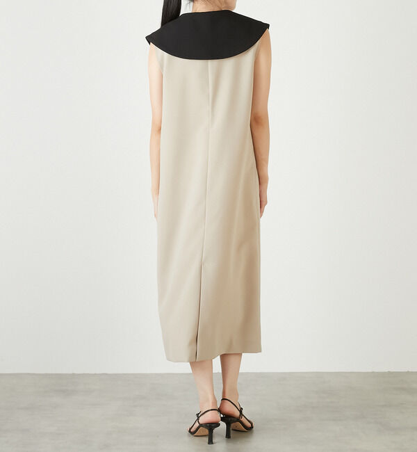 TIARA「ビッグカラーワンピース」|ワンピース|