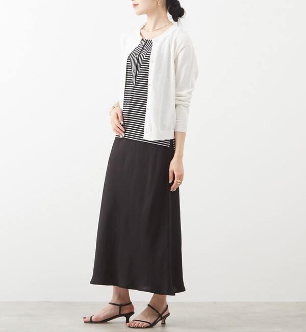 Liesse「コットンモールカーディガン」|カーディガン|