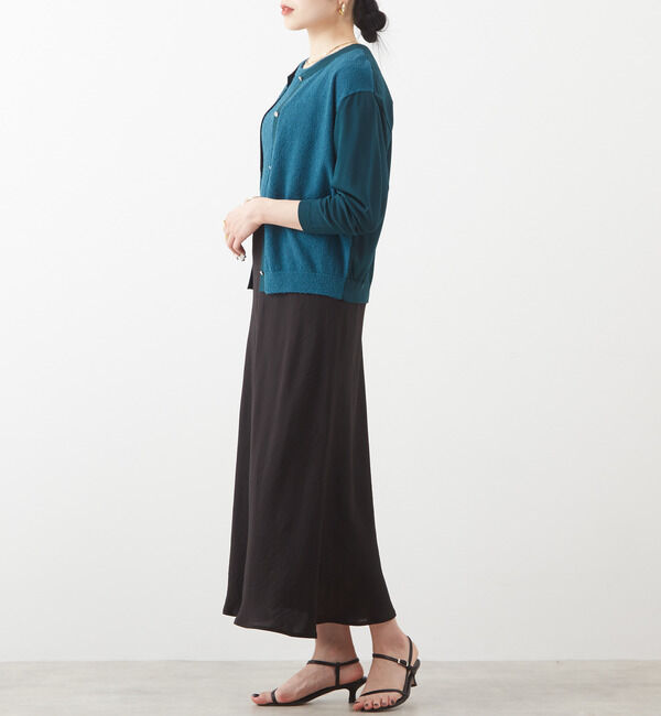 Liesse「コットンモールカーディガン」|カーディガン|