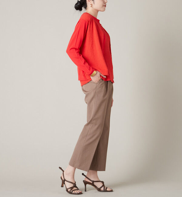 Liesse「コットンモールカーディガン」|カーディガン|