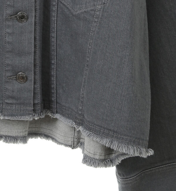 Liesse「クロップドデニムジャケット」|その他|