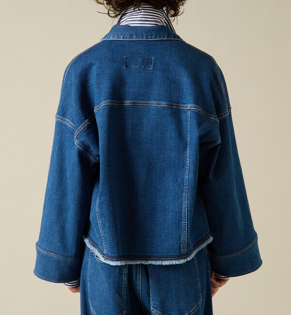 Liesse「クロップドデニムジャケット」|その他|