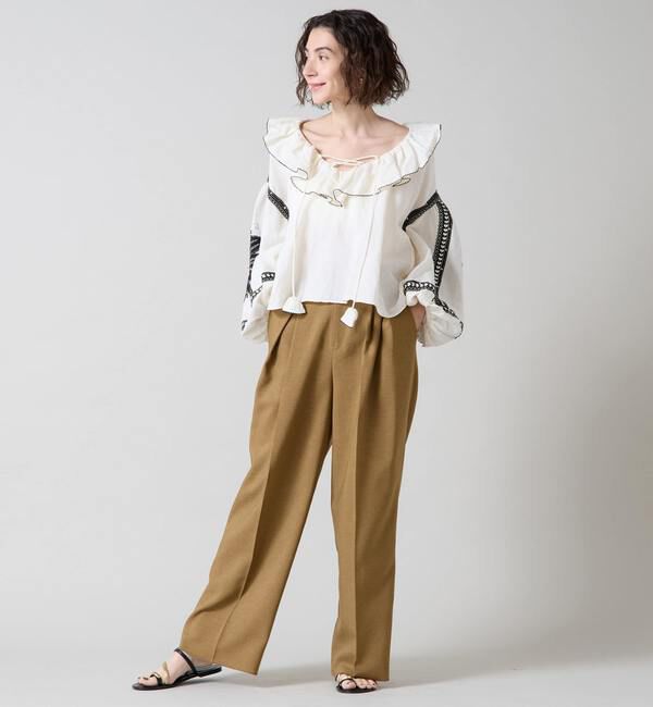 Liesse「タックワイドパンツ」|その他|