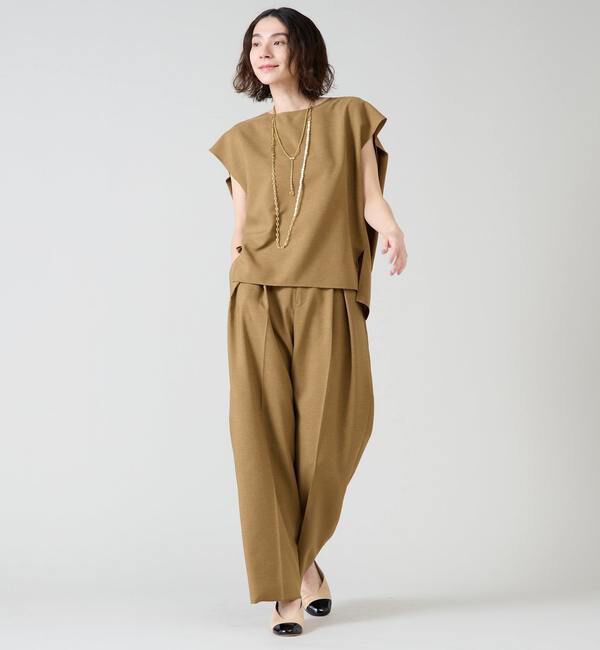 Liesse「タックワイドパンツ」|その他|