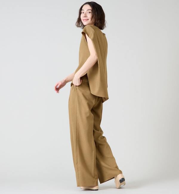 Liesse「タックワイドパンツ」|その他|