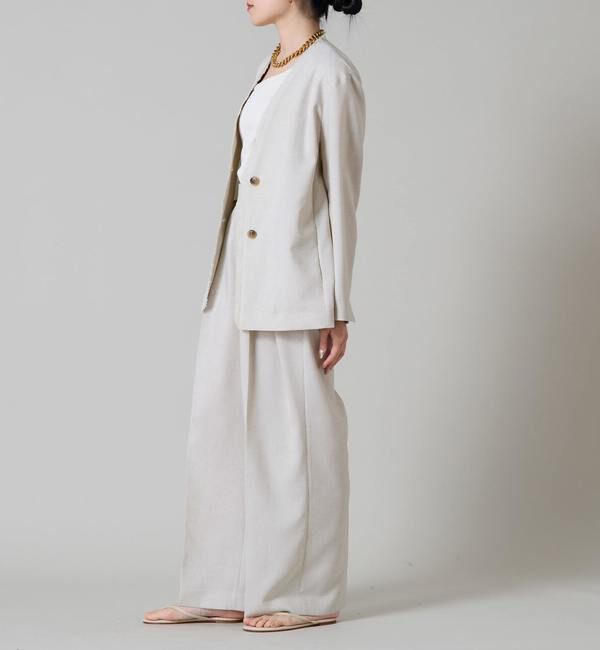 Liesse「タックワイドパンツ」|その他|