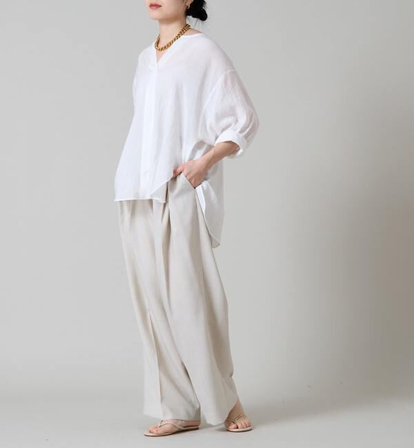 Liesse「タックワイドパンツ」|その他|