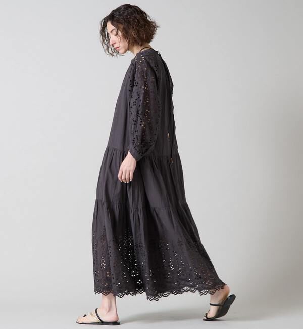 Liesse「インド刺繍ワンピース」|ワンピース|