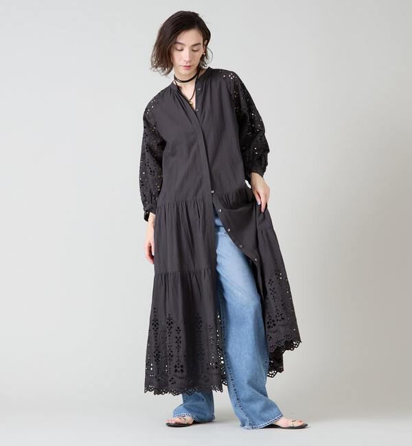 Liesse「インド刺繍ワンピース」|ワンピース|