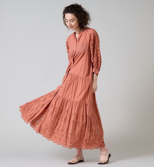 Liesse「インド刺繍ワンピース」|ワンピース|