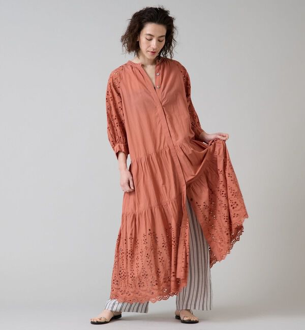 Liesse「インド刺繍ワンピース」|ワンピース|