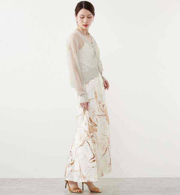 Soffitto「シアーカーディガン」|カーディガン|