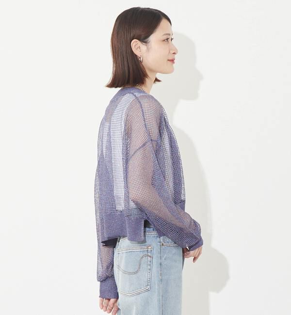 Soffitto「シアーカーディガン」|カーディガン|