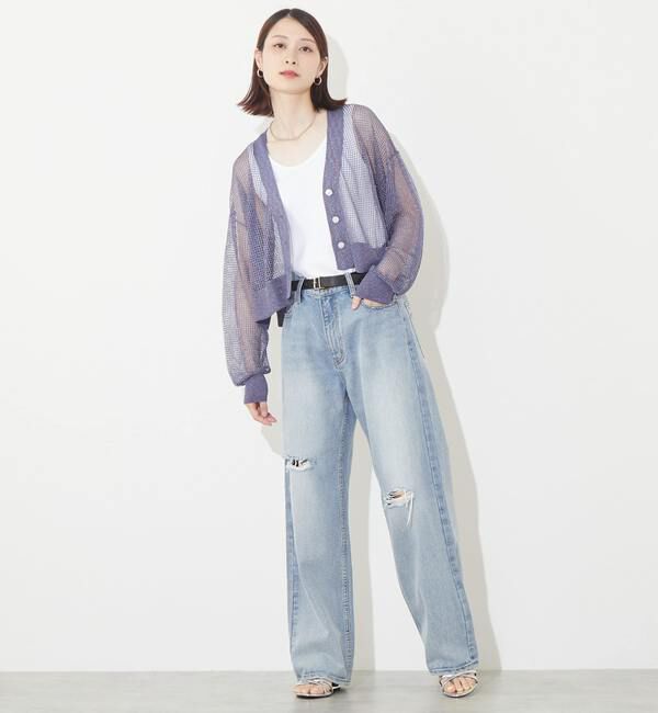 Soffitto「シアーカーディガン」|カーディガン|