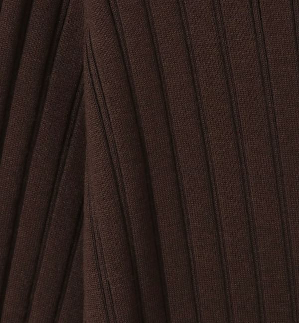 SOFFITTO「ウール混ランダムリブワンピース」|ワンピース|