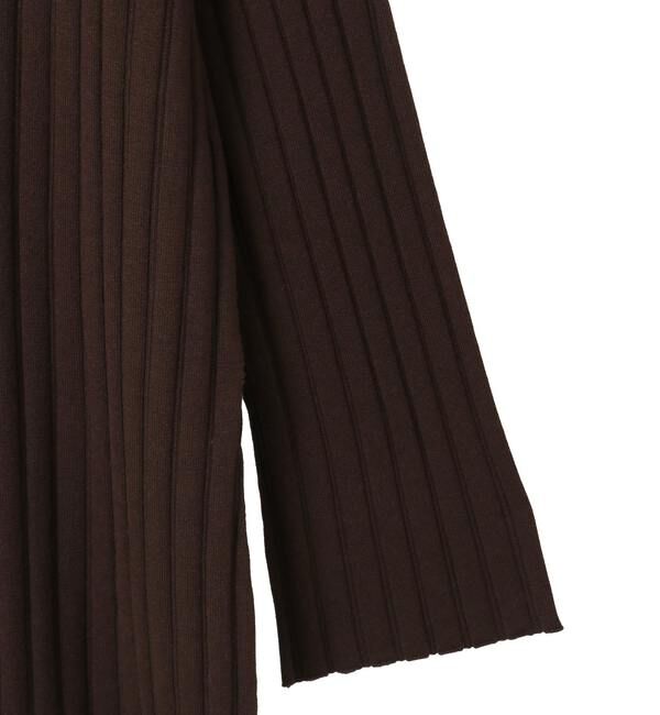 SOFFITTO「ウール混ランダムリブワンピース」|ワンピース|