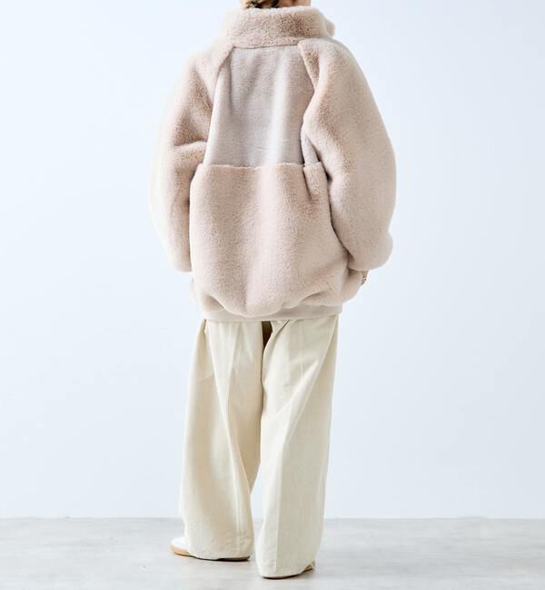 A_/エース】ジップアップファーブルゾン（A_）｜ルミネのファッション