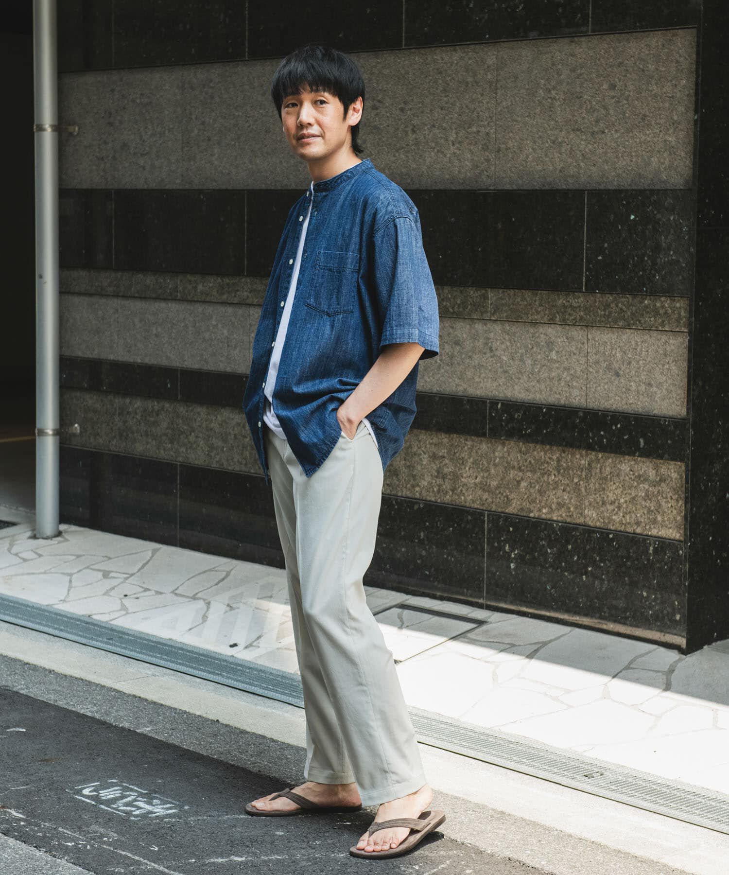 URBAN RESEARCH DOORS「『UR TECH DRYLUXE』『イージーケア/速乾/UVカット』テーパードパンツ」|その他|