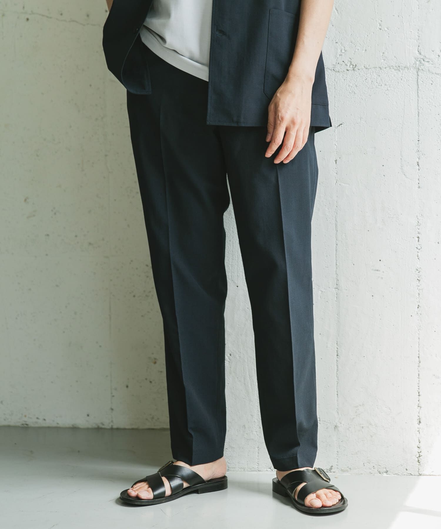 URBAN RESEARCH DOORS「『UR TECH DRYLUXE』『イージーケア/速乾/UVカット』テーパードパンツ」|その他|