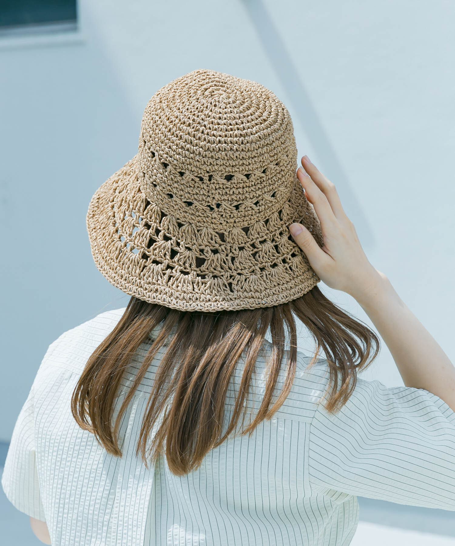 SMELLY「シェルアミモチーフハット」|ハット|