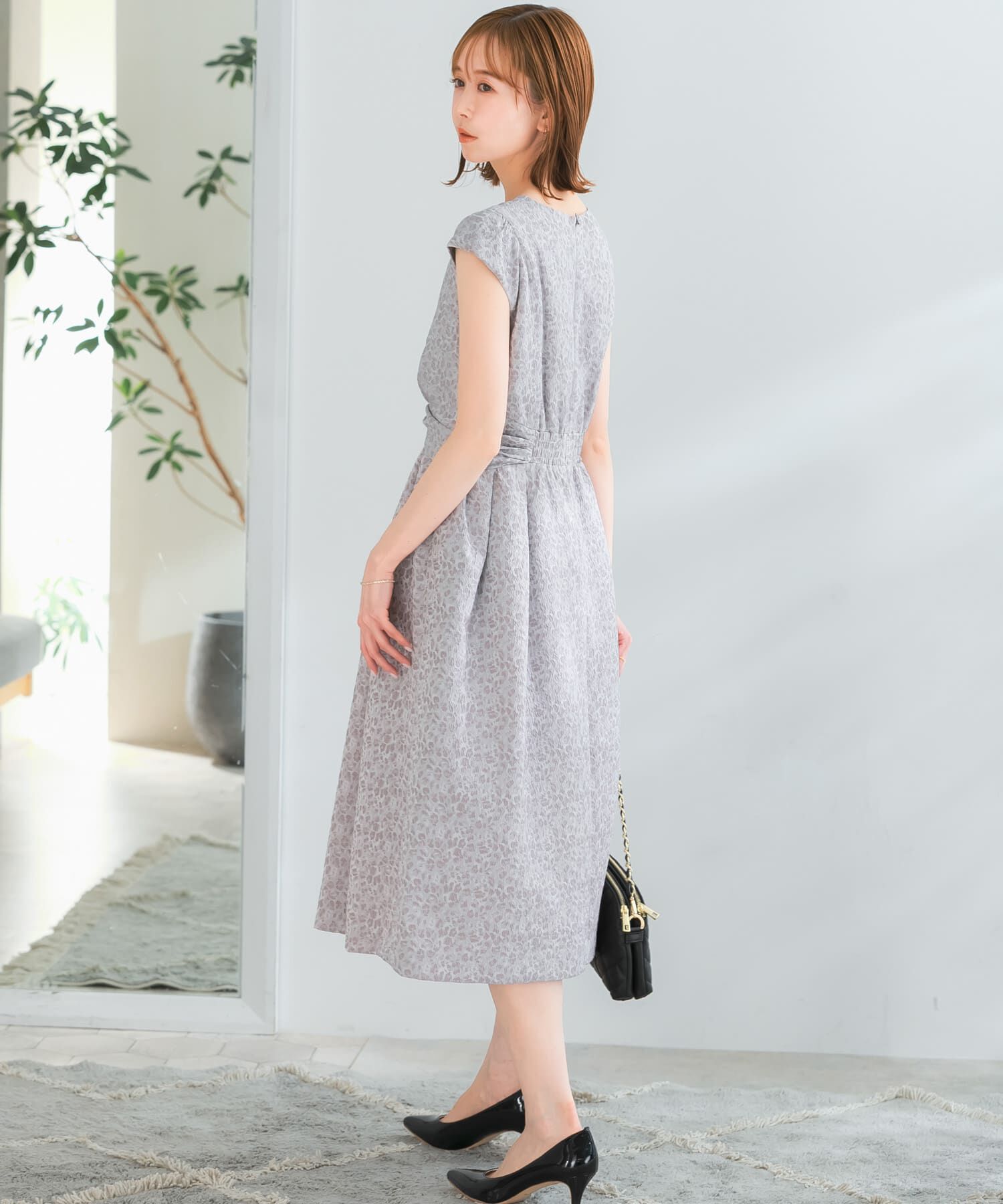 URBAN RESEARCH ROSSO「『別注』Chaco&times;ROSSO　ジャガード2WAYドレス」|ワンピース|