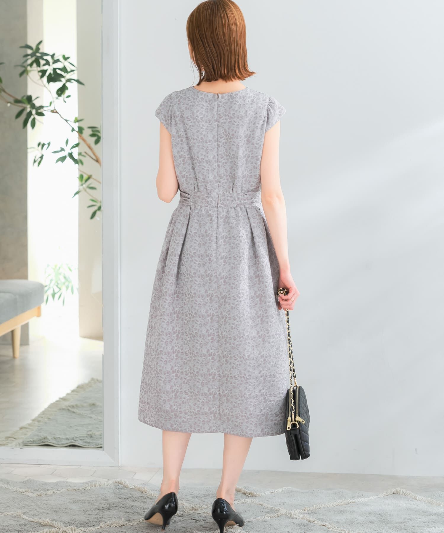 URBAN RESEARCH ROSSO「『別注』Chaco&times;ROSSO　ジャガード2WAYドレス」|ワンピース|