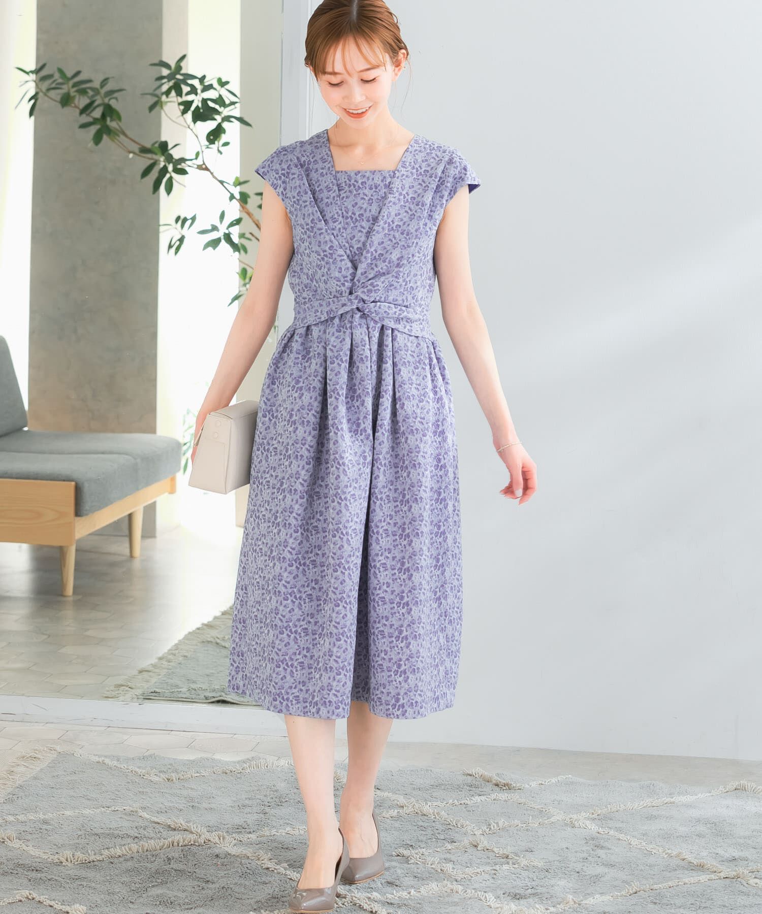 URBAN RESEARCH ROSSO「『別注』Chaco&times;ROSSO　ジャガード2WAYドレス」|ワンピース|