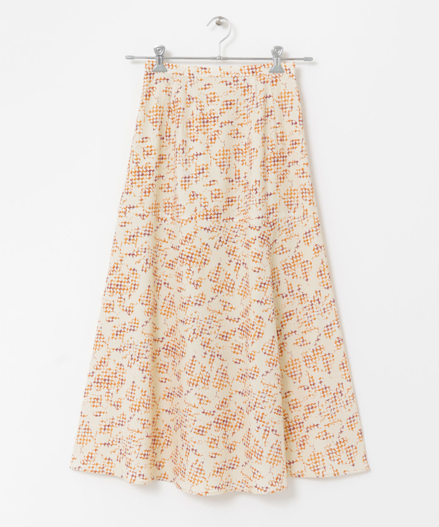 URBAN RESEARCH ROSSO「ミックスリーフプリントスカート」|スカート|