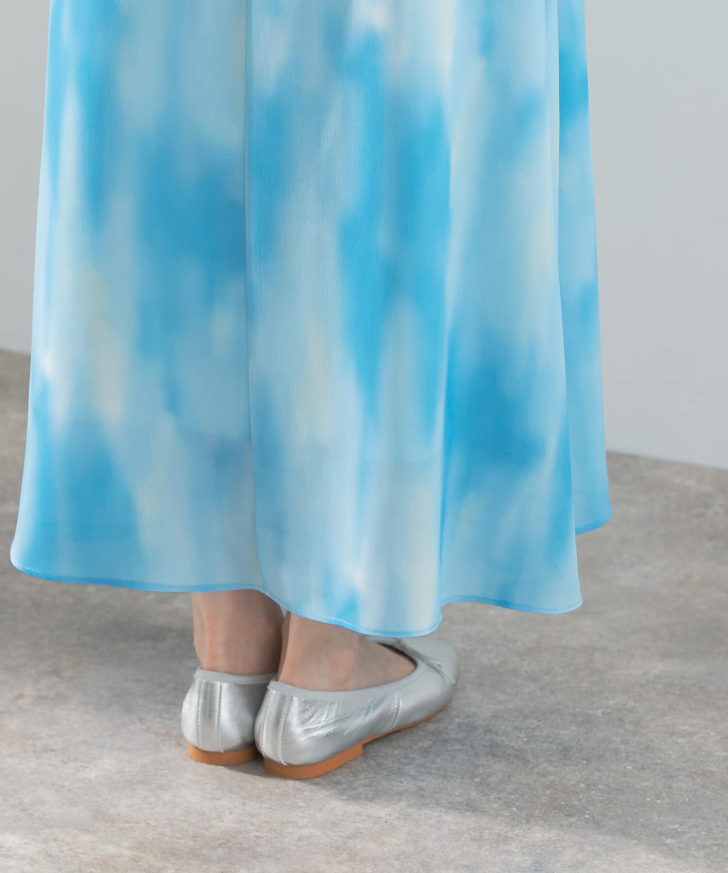 URBAN RESEARCH ROSSO「カラーグラデーションプリントスカート」|スカート|