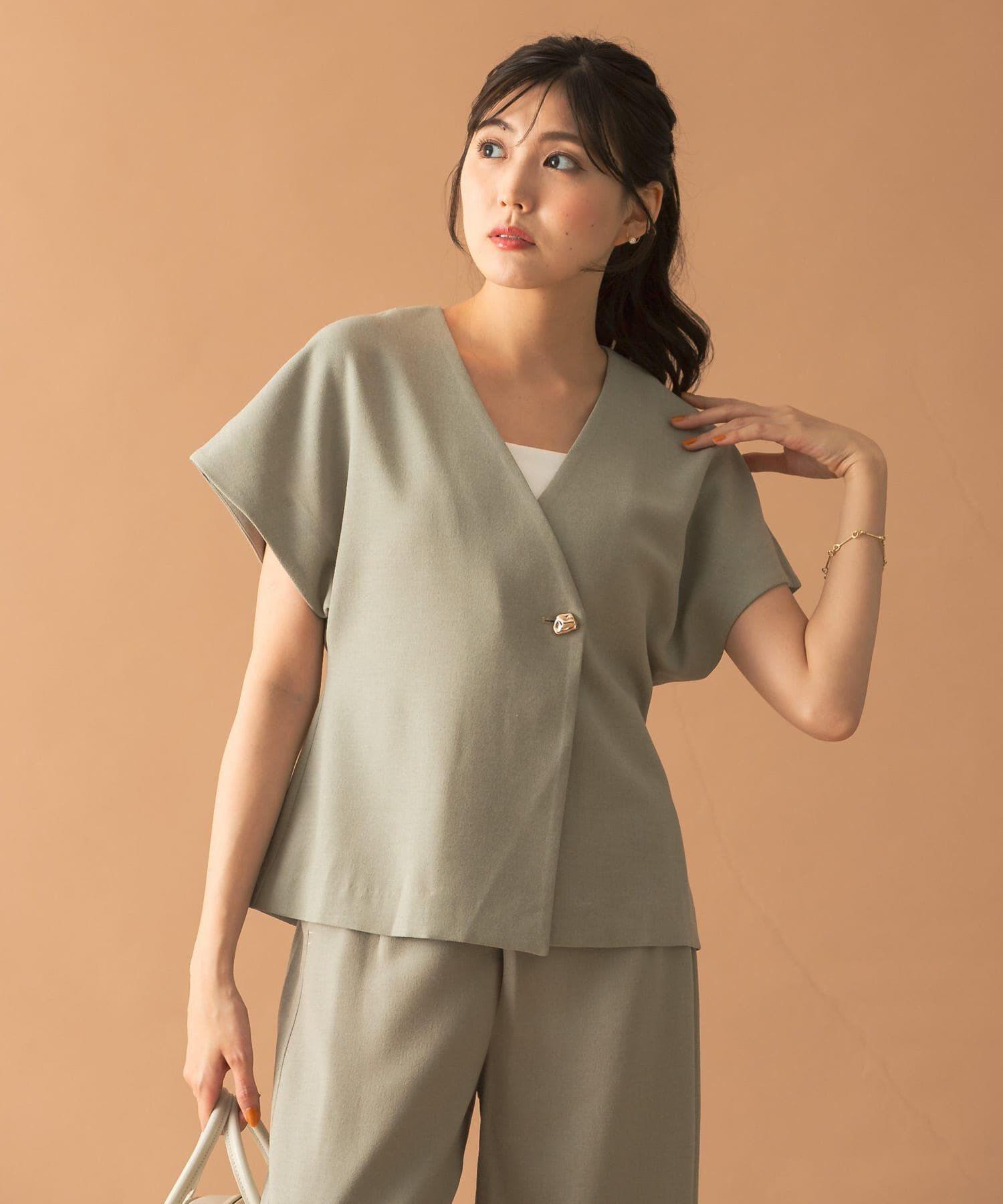 URBAN RESEARCH ROSSO「Vネックベスト」|ベスト・ジレ|