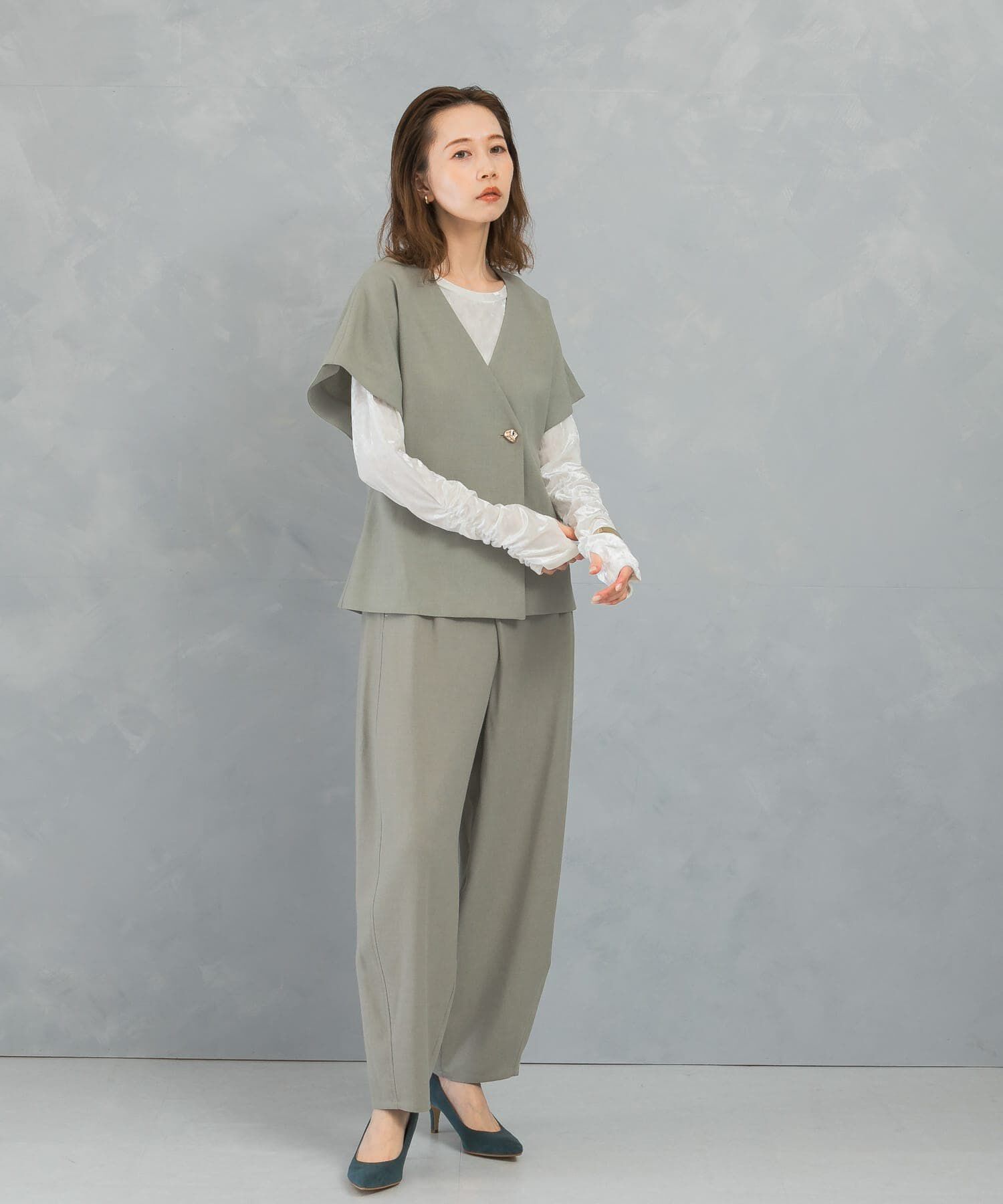 URBAN RESEARCH ROSSO「Vネックベスト」|ベスト・ジレ|