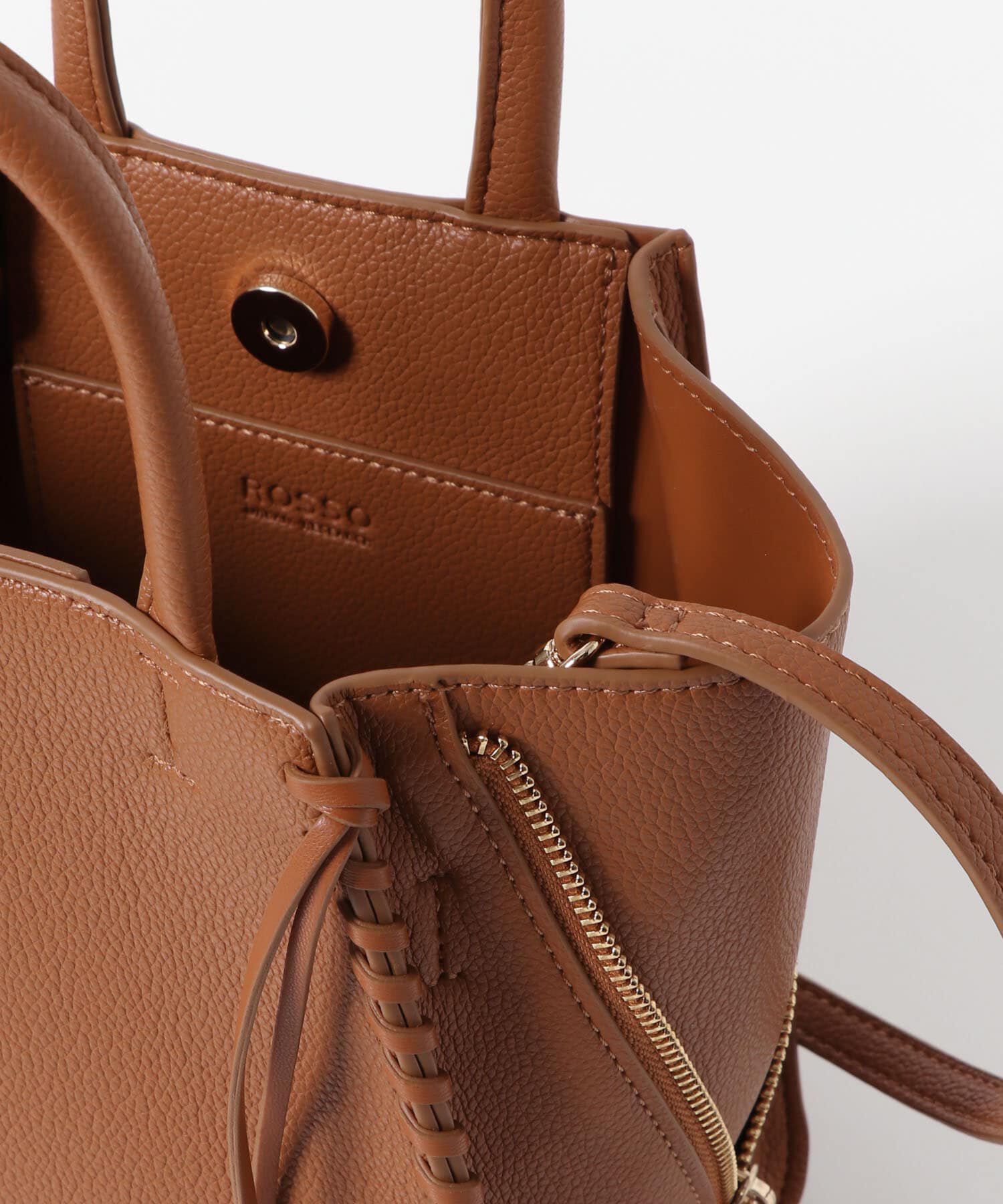 URBAN RESEARCH ROSSO「サイドジップミニトート」|ショルダー・メッセンジャー|