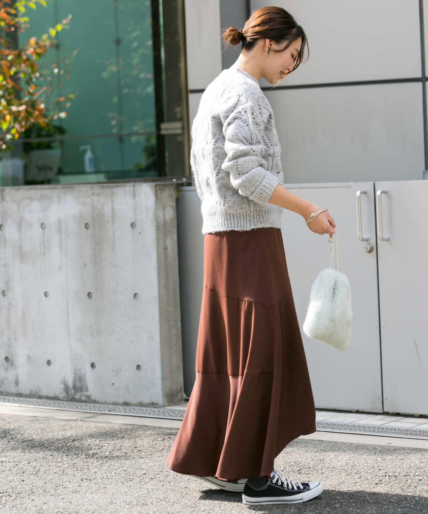 URBAN RESEARCH ROSSO「ヘムフレアマキシスカート&there4;」|スカート|