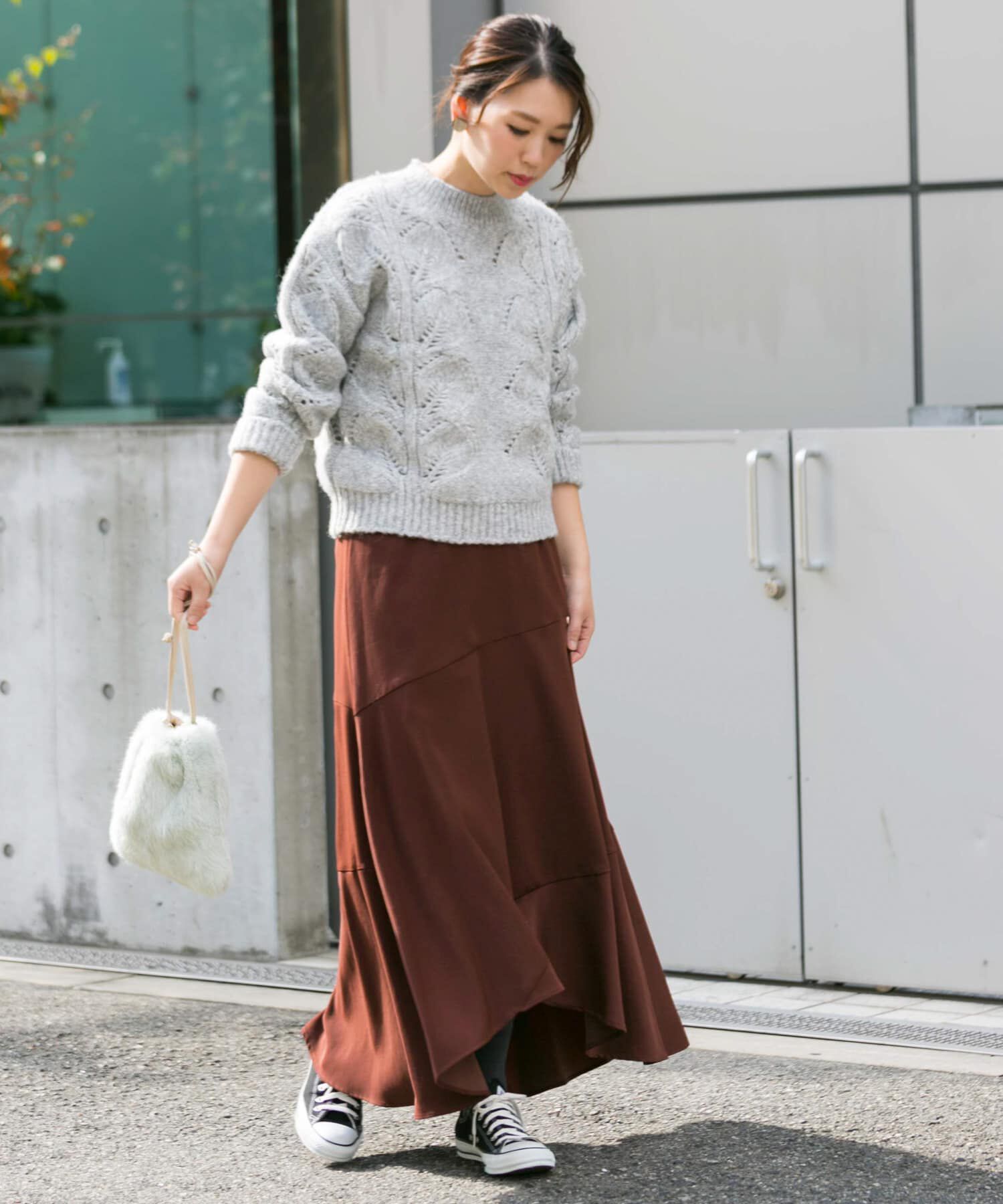 URBAN RESEARCH ROSSO「ヘムフレアマキシスカート&there4;」|スカート|