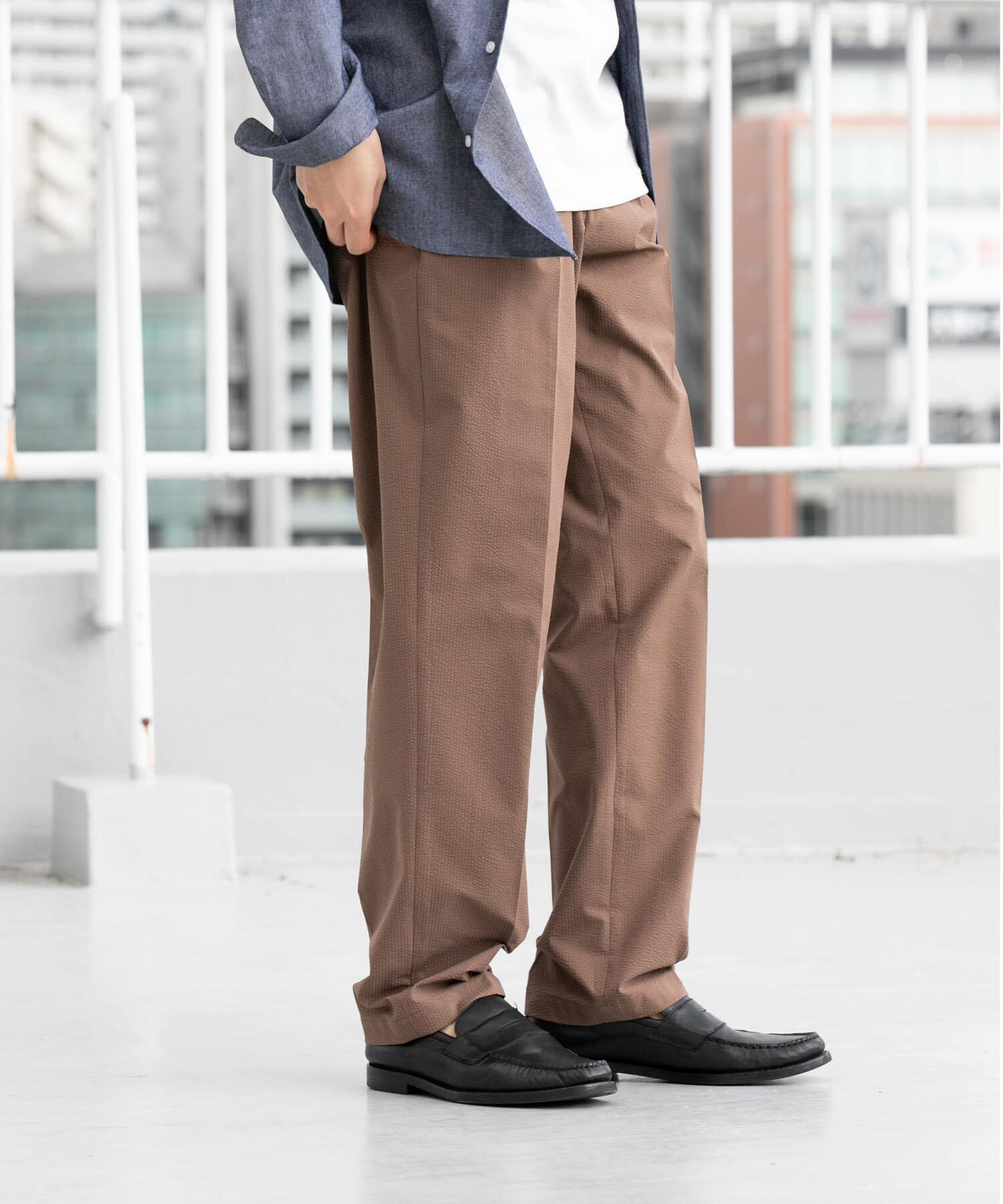 URBAN RESEARCH ROSSO「『WEB限定』『ｾｯﾄｱｯﾌﾟ対応/XLｻｲｽﾞ』ｼｱｻｯｶｰﾘﾗｯｸｽﾃ 」|その他|