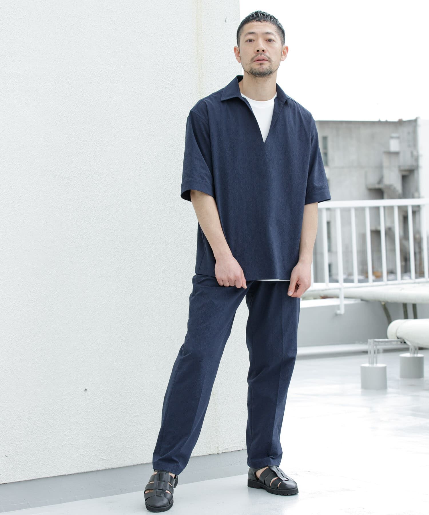 URBAN RESEARCH ROSSO「『WEB限定』『ｾｯﾄｱｯﾌﾟ対応/XLｻｲｽﾞ』ｼｱｻｯｶｰﾘﾗｯｸｽﾃ 」|その他|