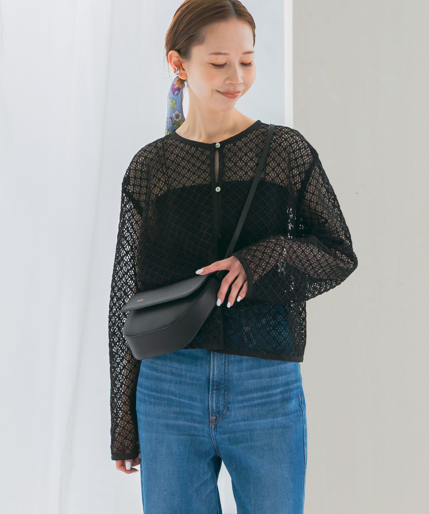 URBAN RESEARCH ROSSO「メッシュレーストップス」|その他|