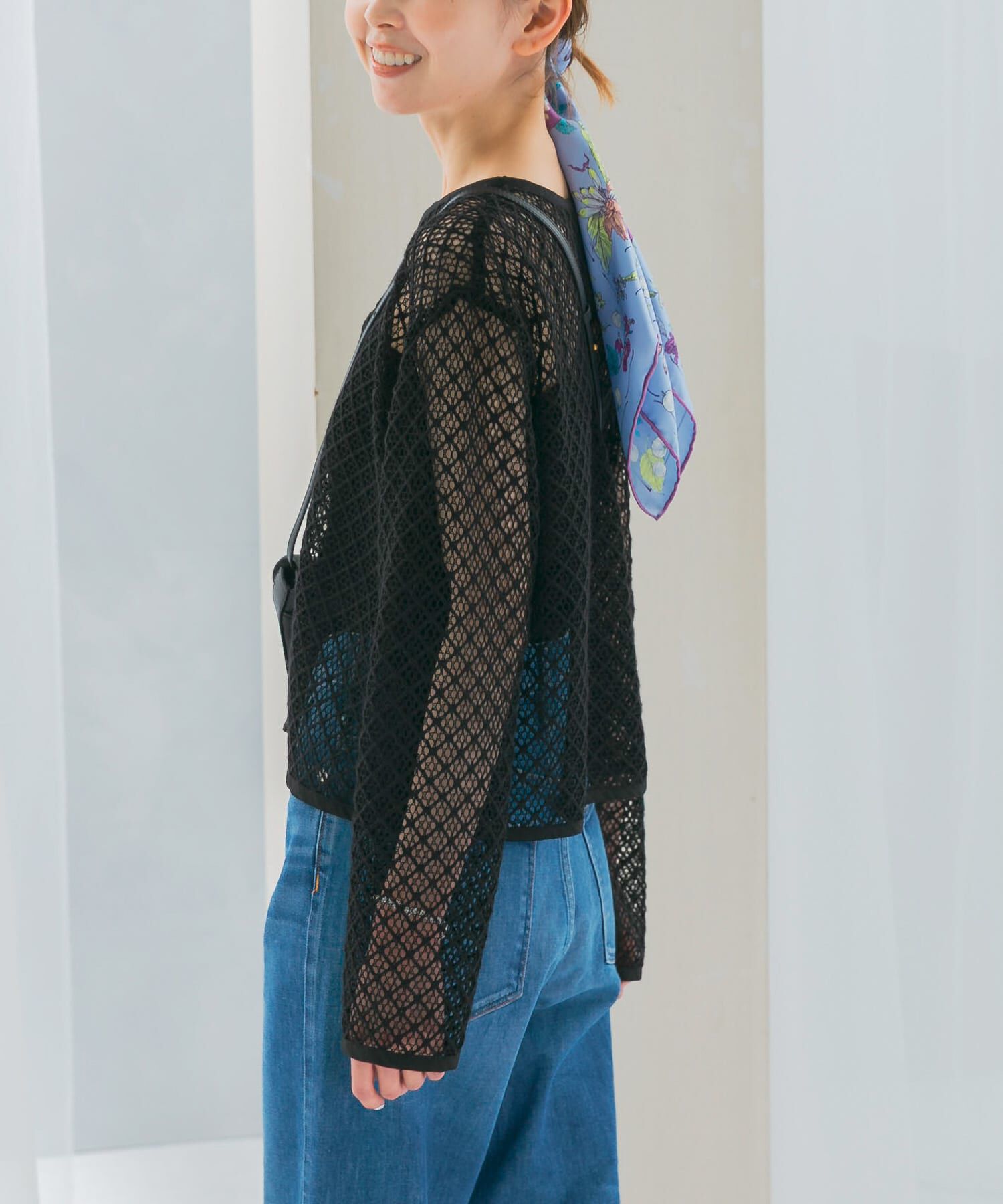 URBAN RESEARCH ROSSO「メッシュレーストップス」|その他|