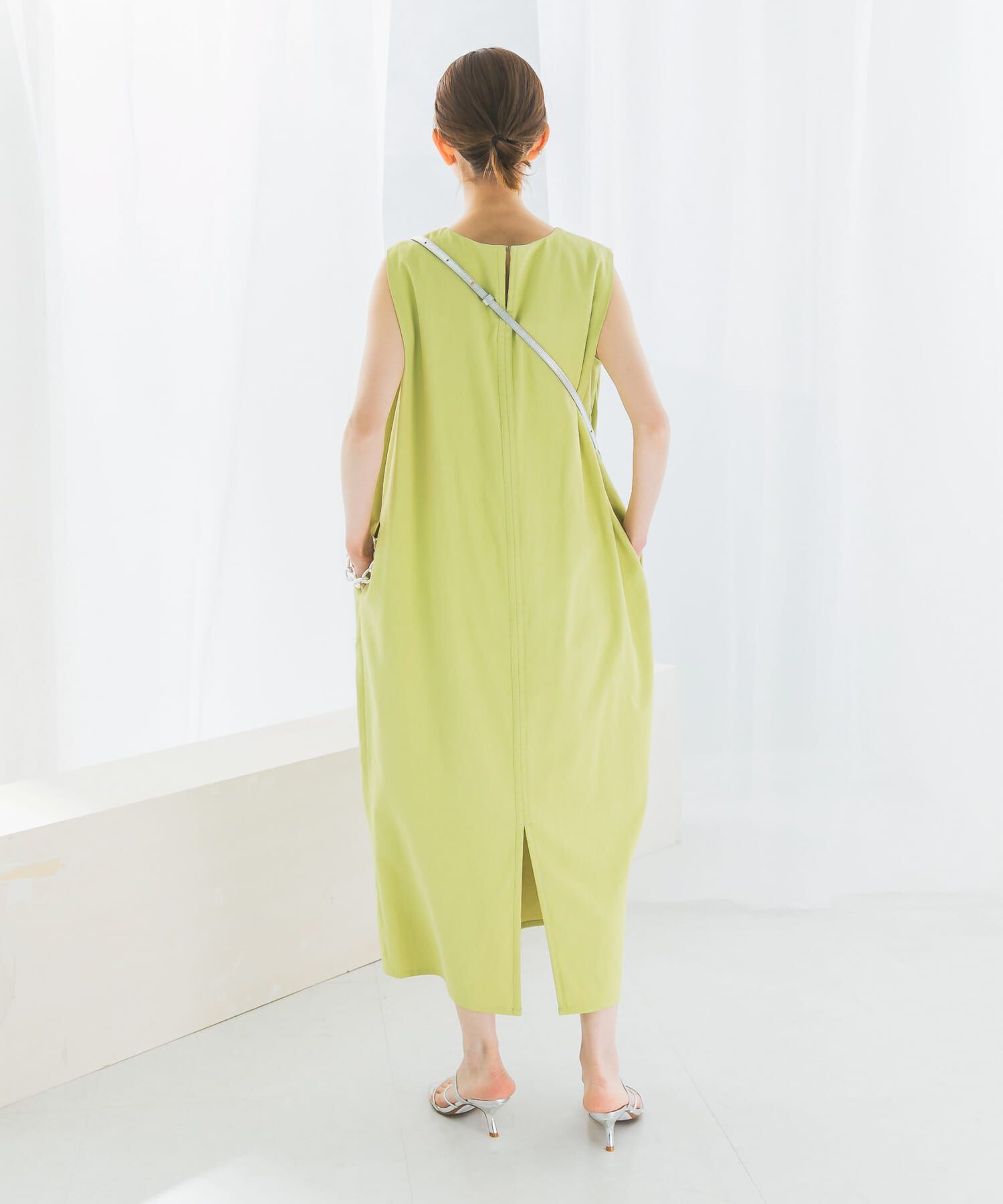 URBAN RESEARCH ROSSO「接触冷感リネン混ストレートワンピース」|ワンピース|