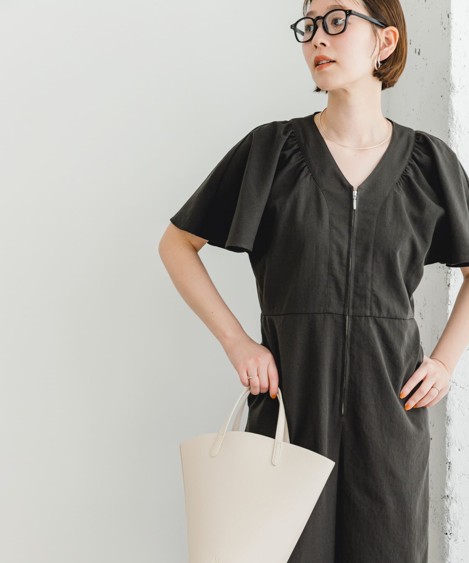 URBAN RESEARCH ROSSO「F by ROSSO　フレアスリーブオールインワン」|スカート|