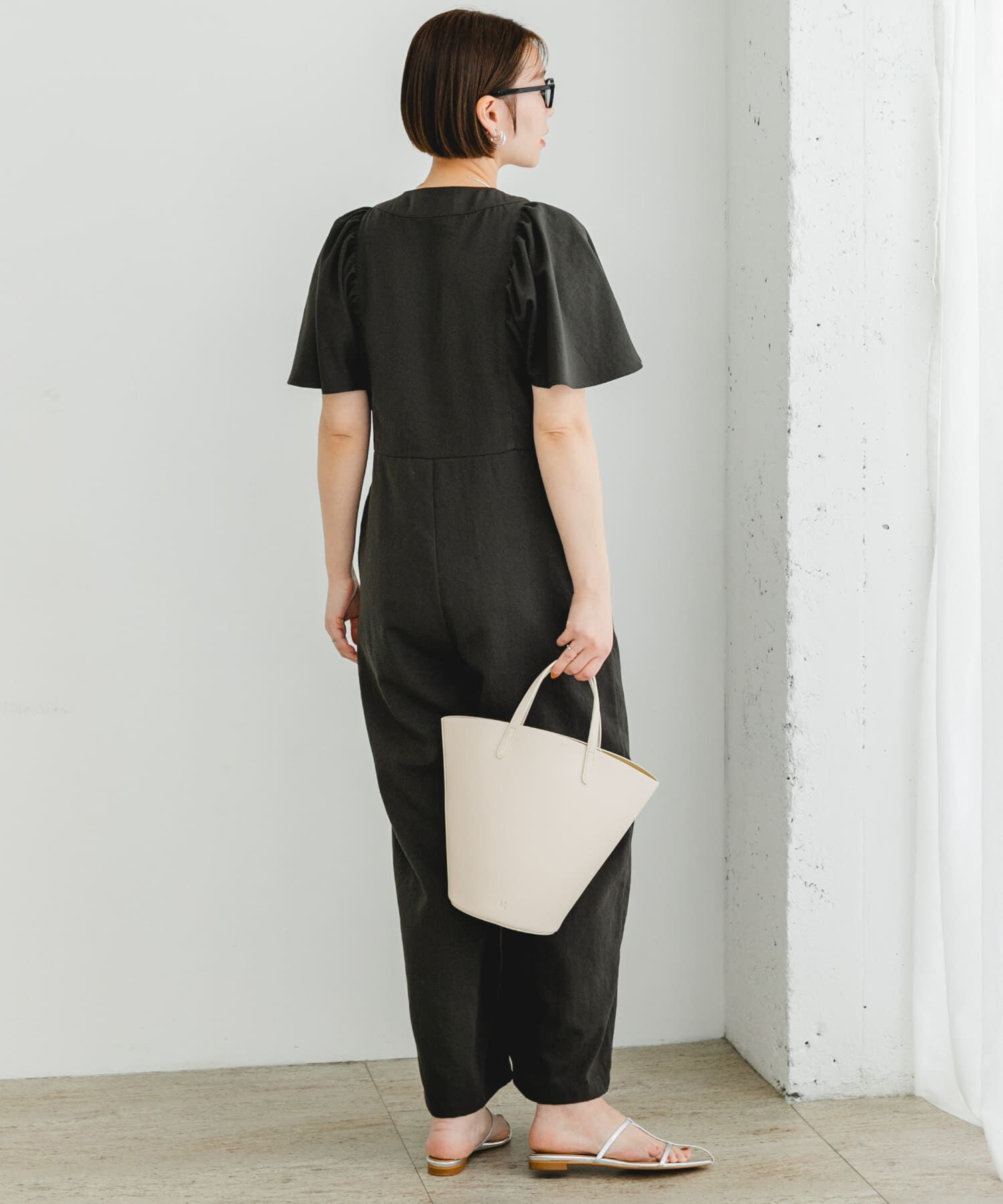 URBAN RESEARCH ROSSO「F by ROSSO　フレアスリーブオールインワン」|スカート|