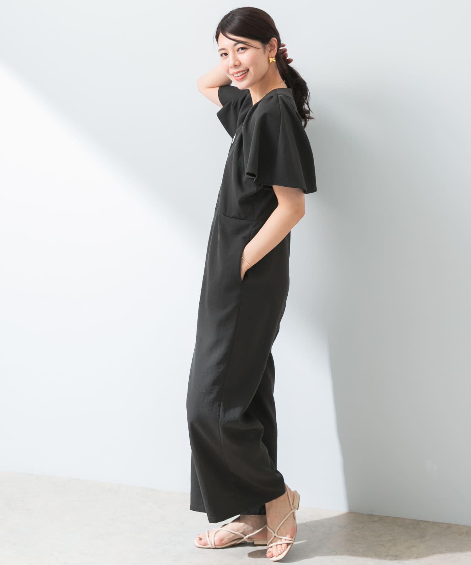 URBAN RESEARCH ROSSO「F by ROSSO　フレアスリーブオールインワン」|スカート|