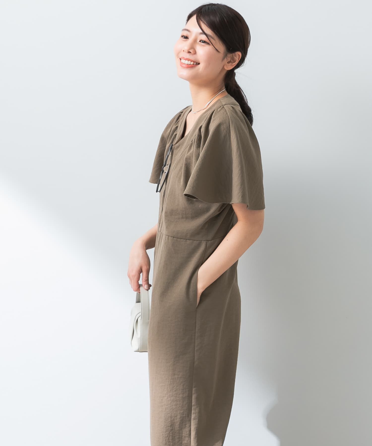 URBAN RESEARCH ROSSO「F by ROSSO　フレアスリーブオールインワン」|スカート|