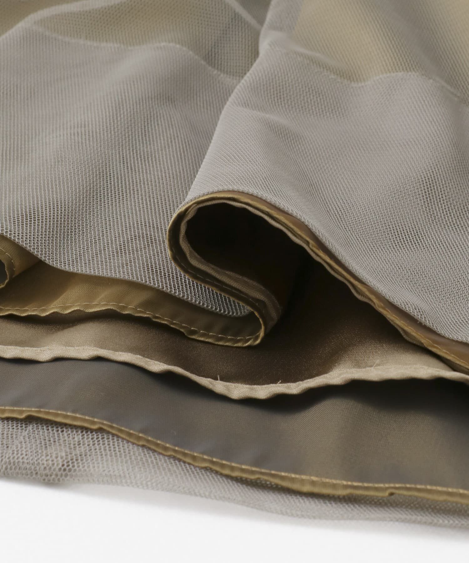 URBAN RESEARCH ROSSO「kaene　シャンブレーキャミドッキングドレス(sh)」|ワンピース|