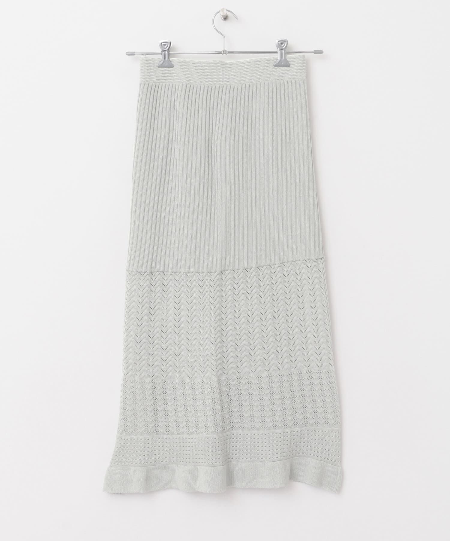 URBAN RESEARCH ROSSO「TRICOTE　PATTERN SKIRT」|スカート|