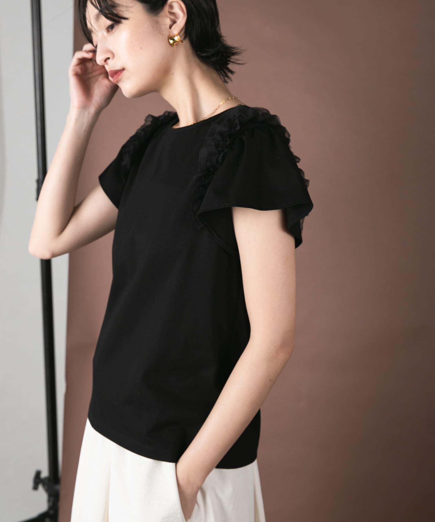 URBAN RESEARCH ROSSO「シアードッキングデザインTシャツ」|Tシャツ・カットソー|